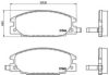 BREMBO P 59 015 Brake Pad Set, disc brake